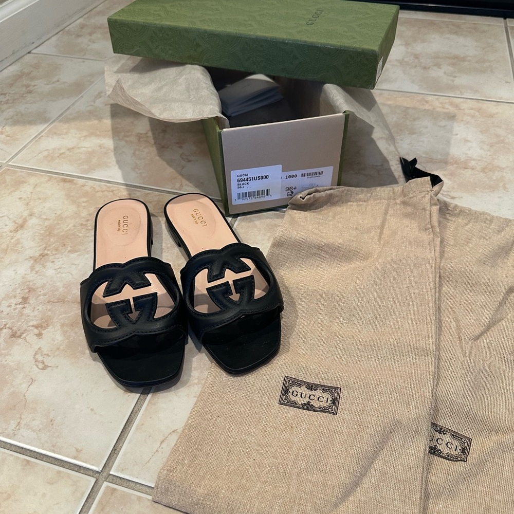 Gucci Interlocking G Sandal